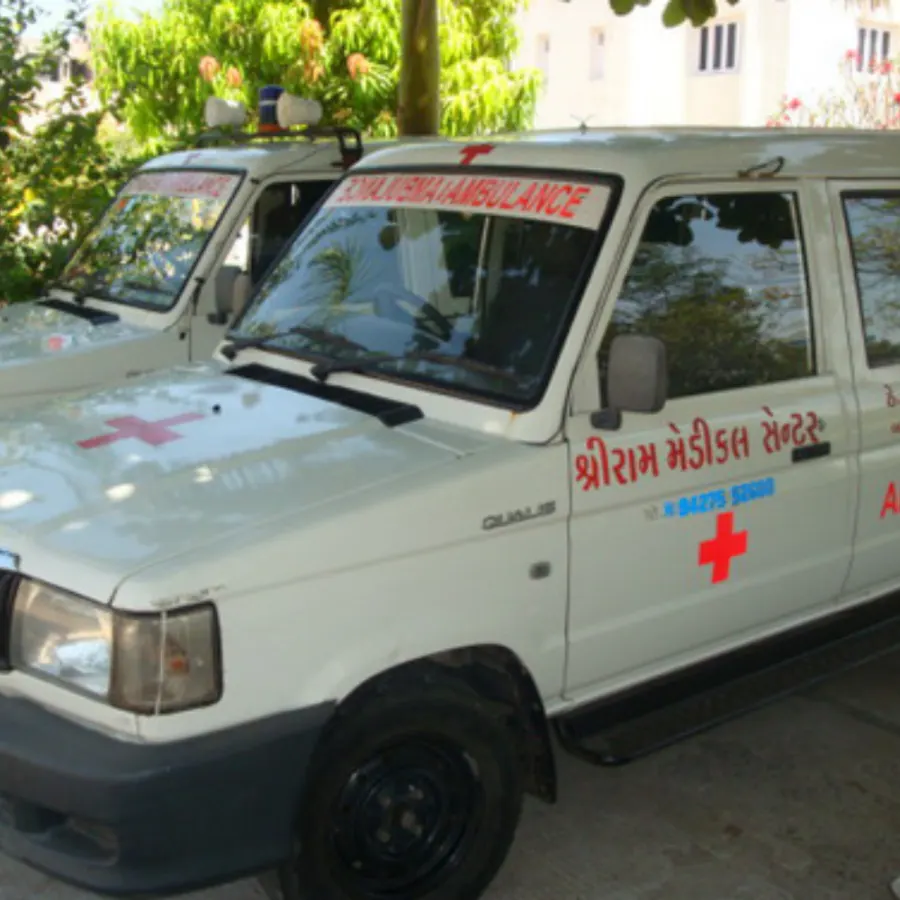 Shri Ram Medical Centre ambulance service